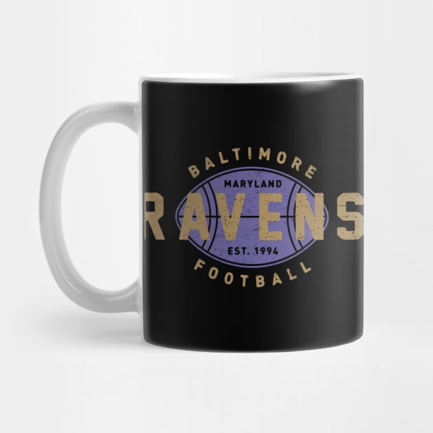 Vintage Baltimore Ravens 2 by Buck Tee by Buck Tee